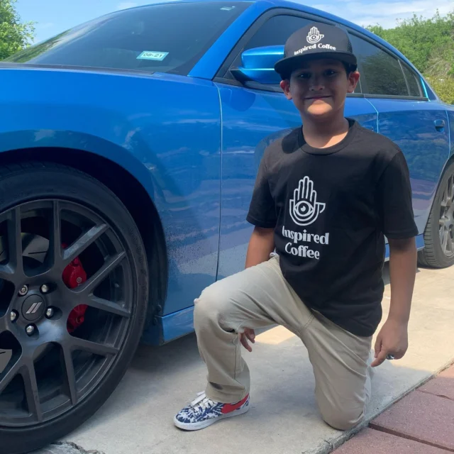 Swag is in for @inspiredcoffeesa! If you're interested message me :)

Every hat or shirt sold prior to the grand opening comes with a free cup of coffee during our first week which we are calling our "Inspired Week" just show up wearing your gear. 
(Location Coming Soon!)

Since part of our mission is inspiring the community we will always give back from every sale to a local charity so please start to share some of your favorites on our Facebook and Instagram accounts.
Julio SanchezMarco GarciaInspired Coffee #getinspired210 #getinspired
Shirts - $20 
Hats - $15 
Both for $30
Email us at  info@inspired-coffee.com